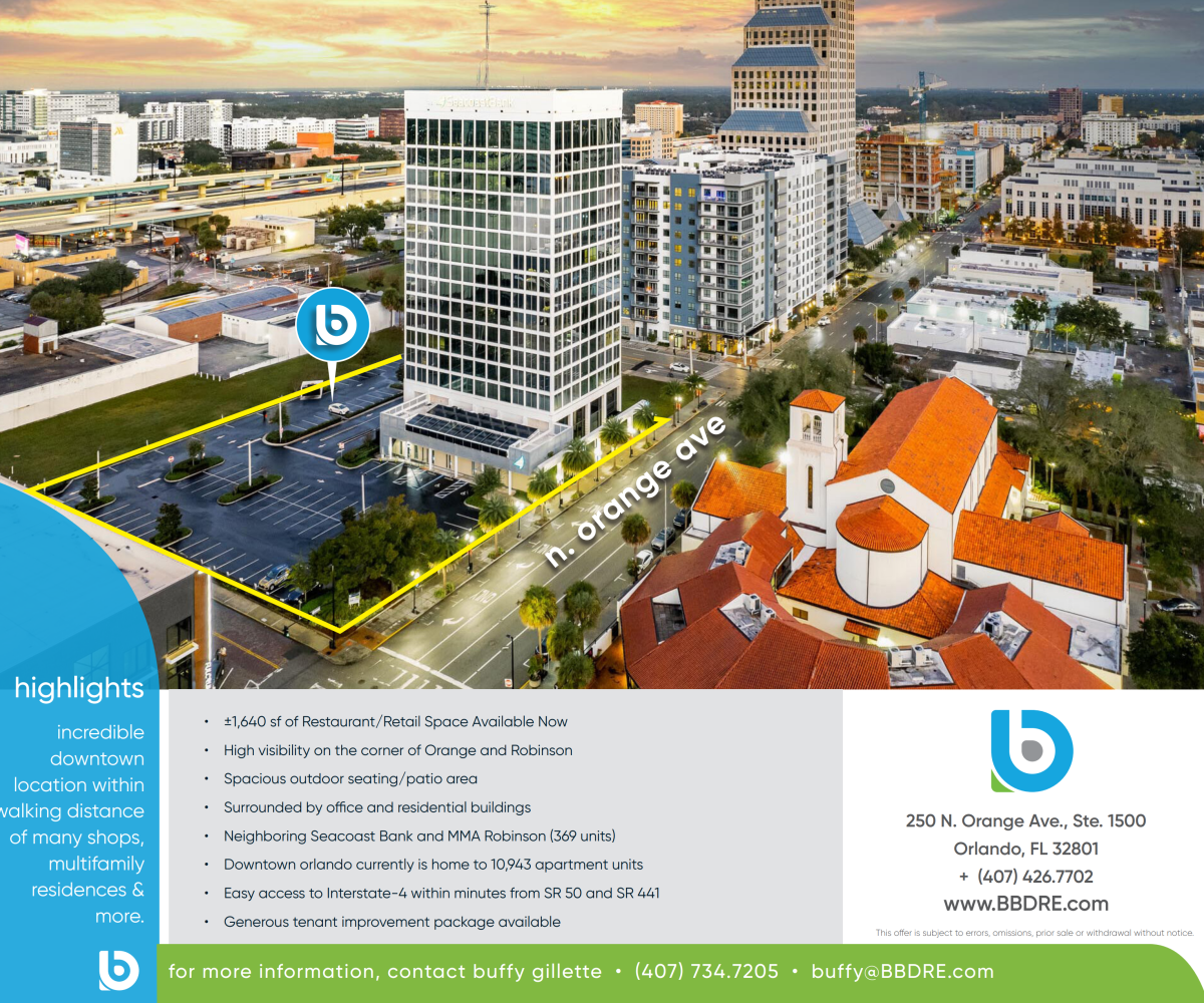 Looking to Invest in Commercial real estate in Orlando, Florida