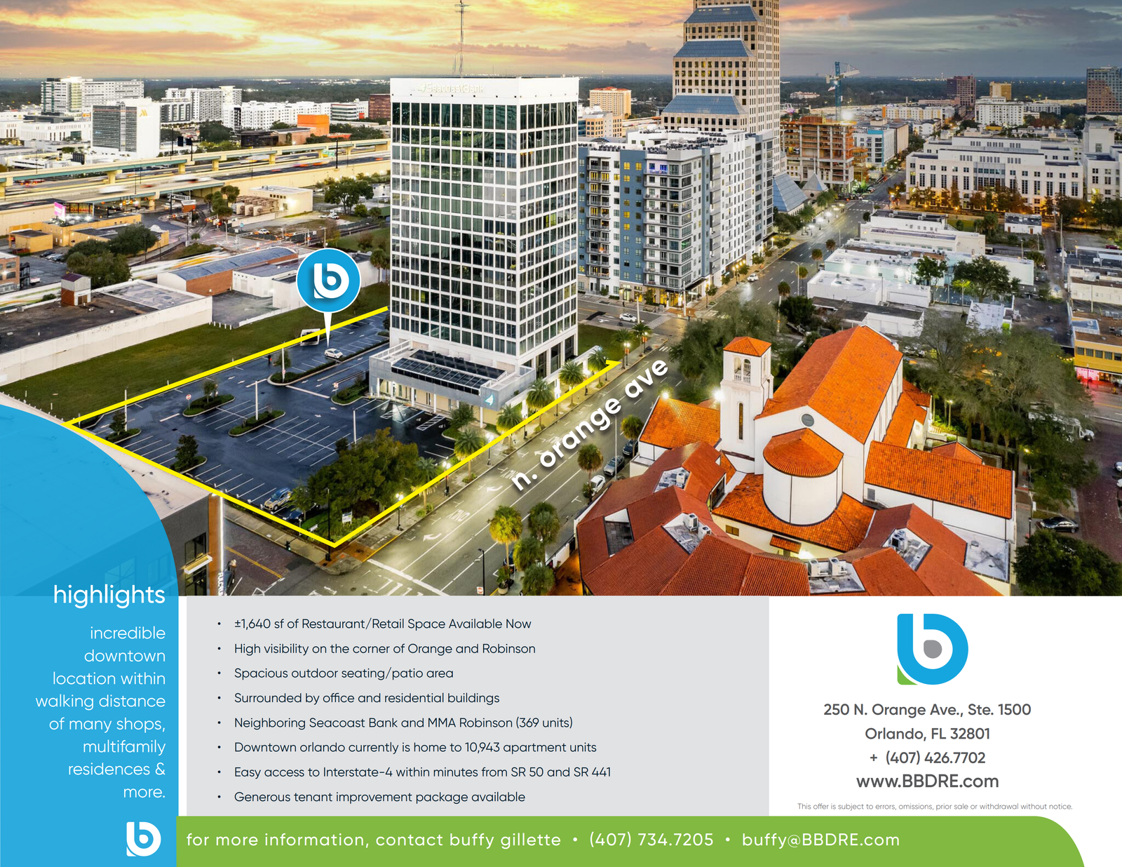 Looking to Invest in Commercial real estate in Orlando, Florida